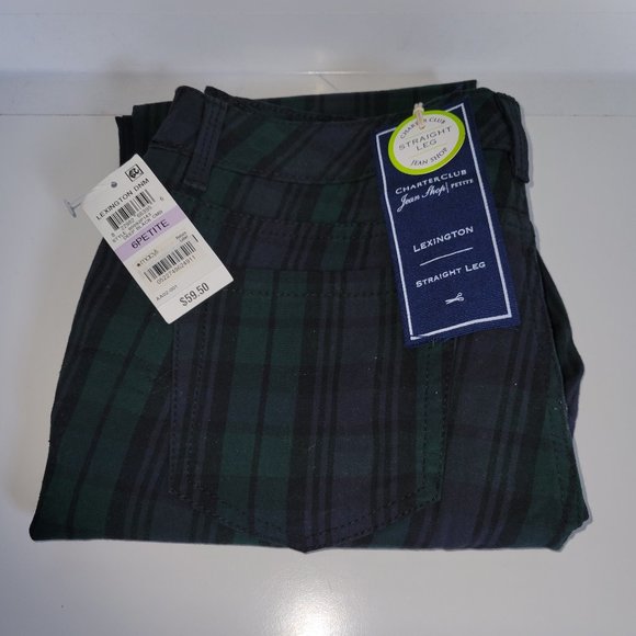 Denim Straight Leg Tummy Slimming Pant - Picture 4 of 4